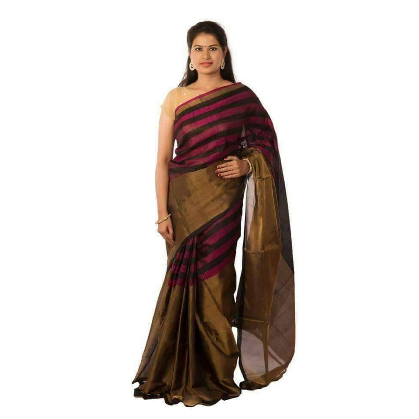 uppada half tissue handloom sarees