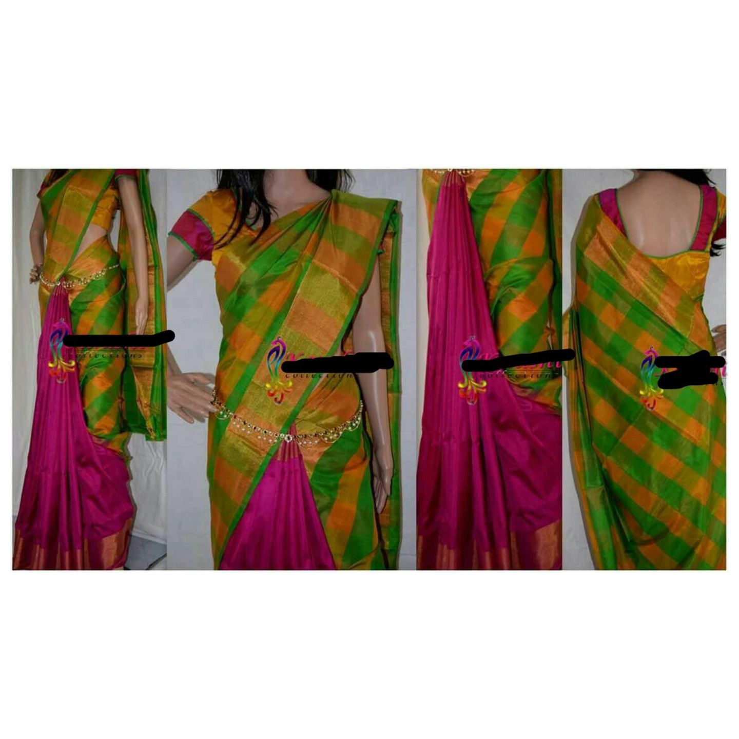 uppada checks sarees 