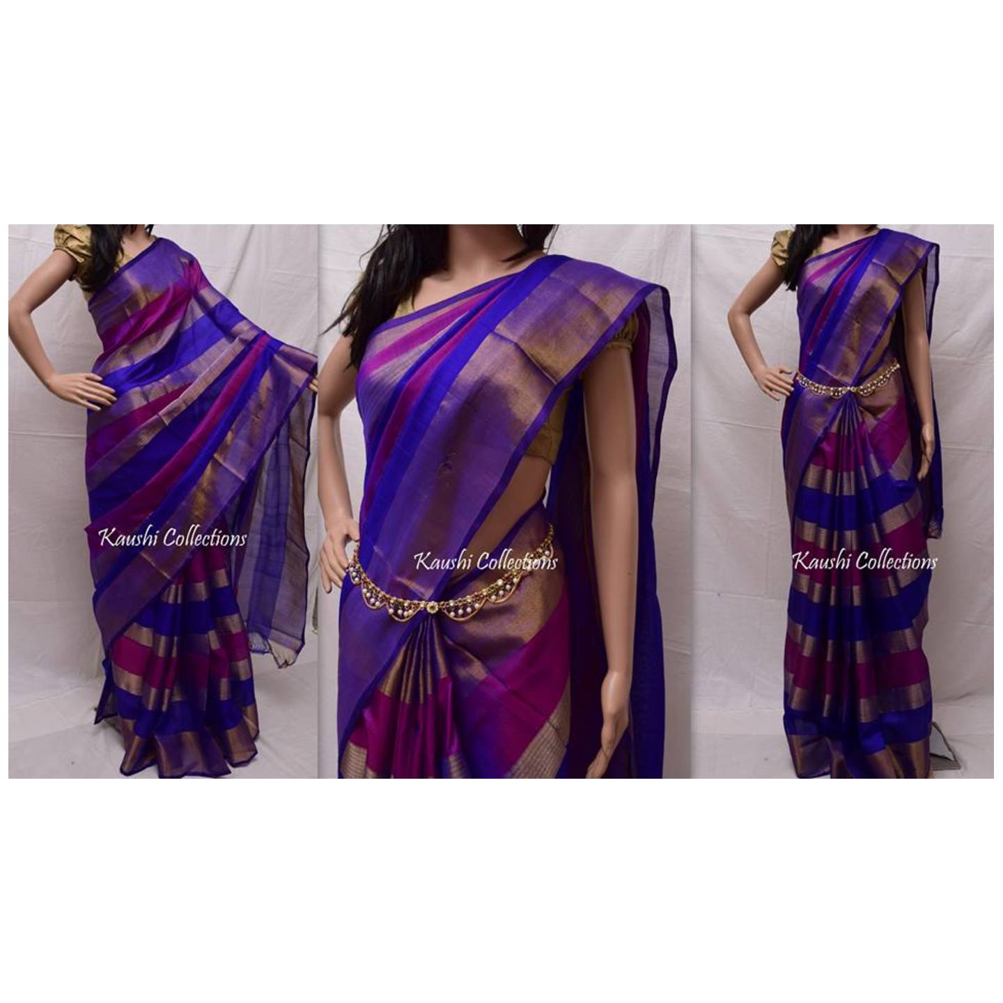 uppada two colrs sarees