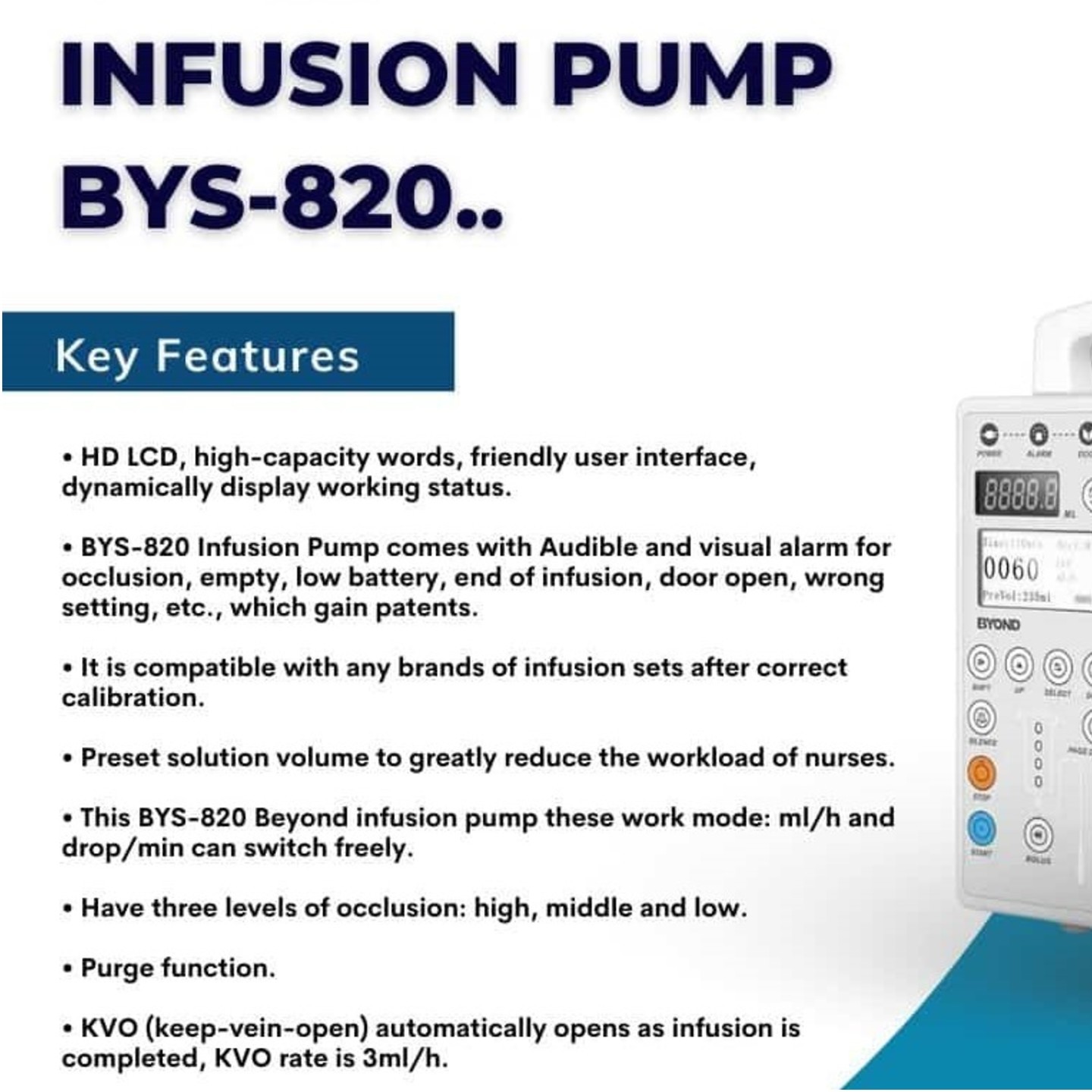 Infusion Pump 820
