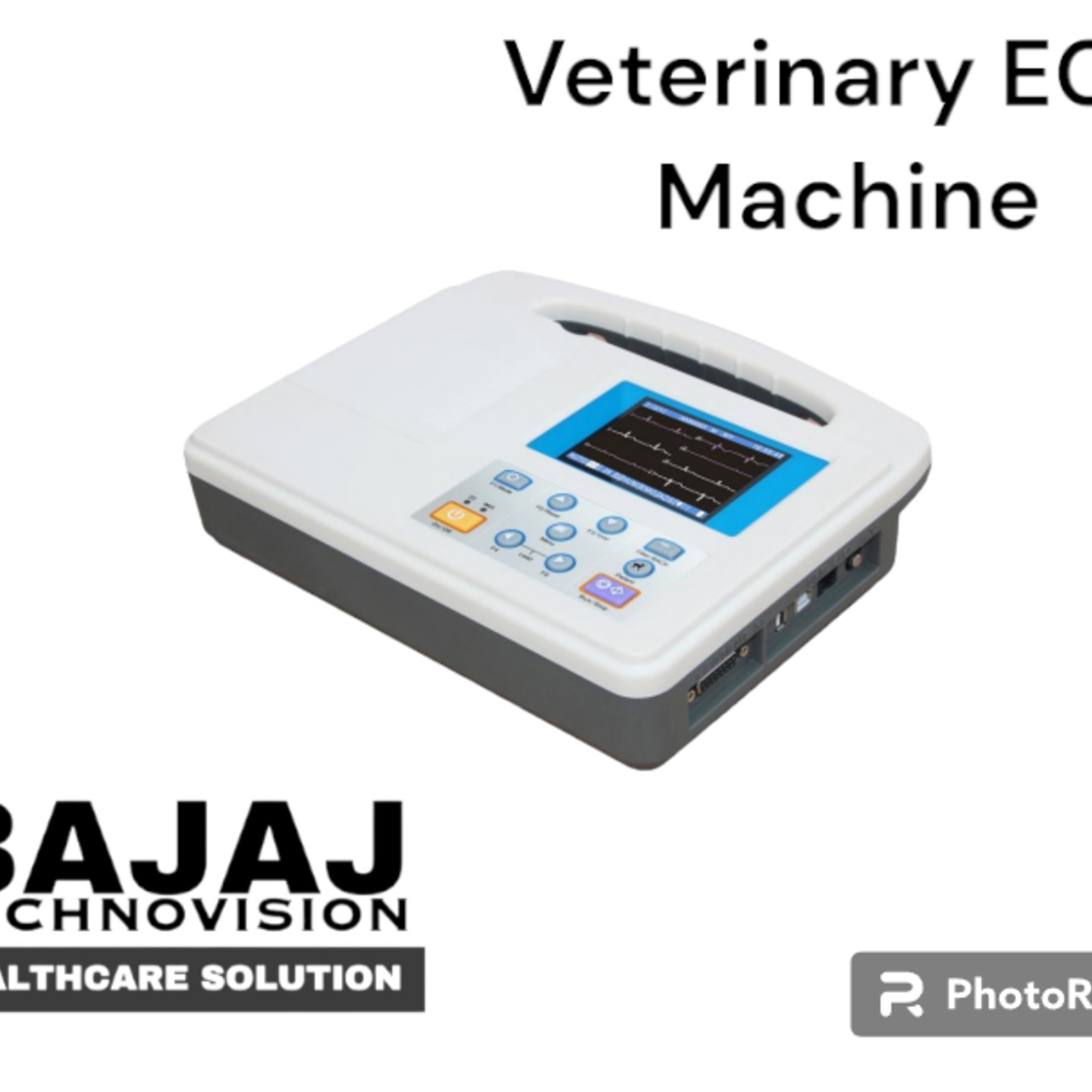 Veterinary ECG Machine 3 Channel