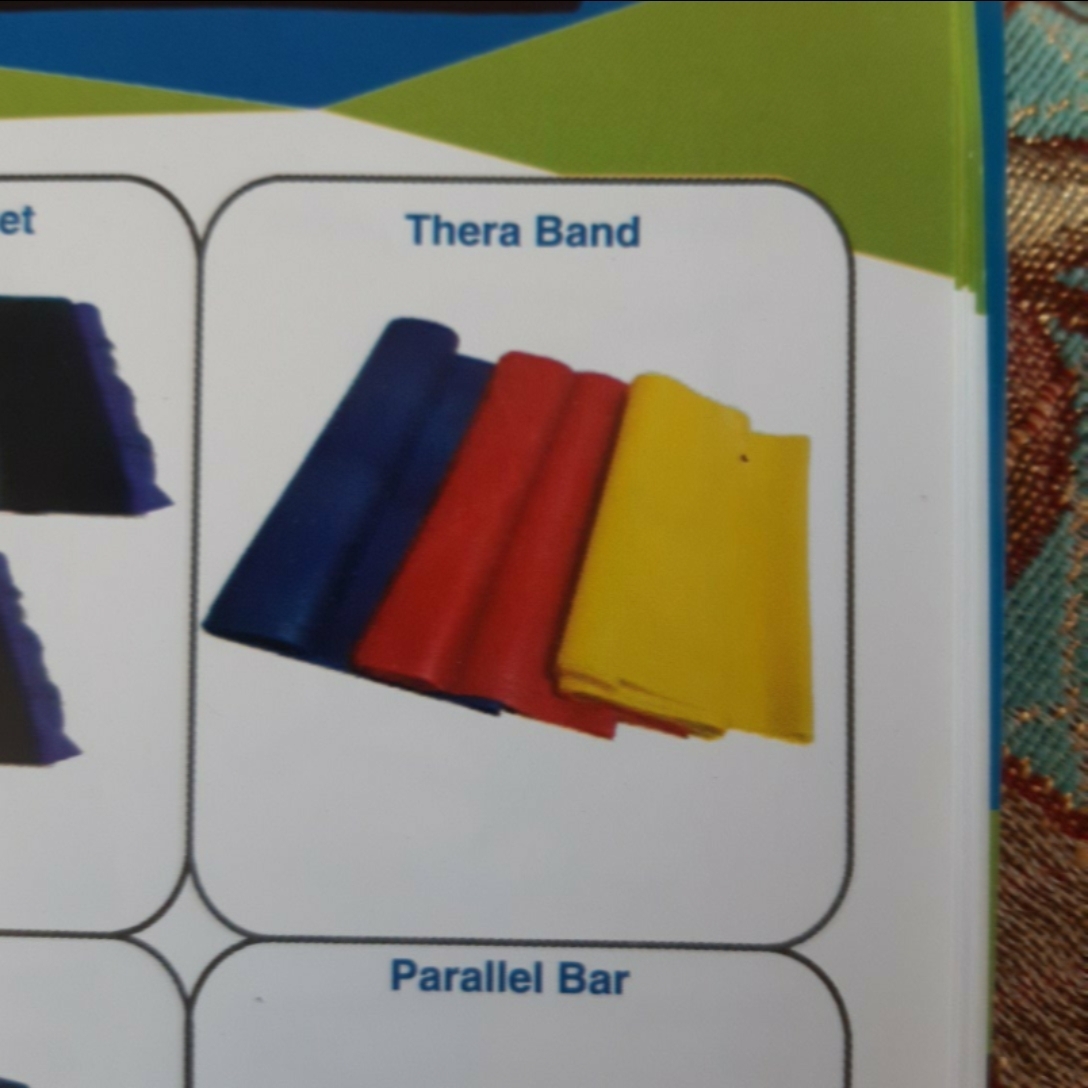BANDS EXERCISING OR THERABANDS