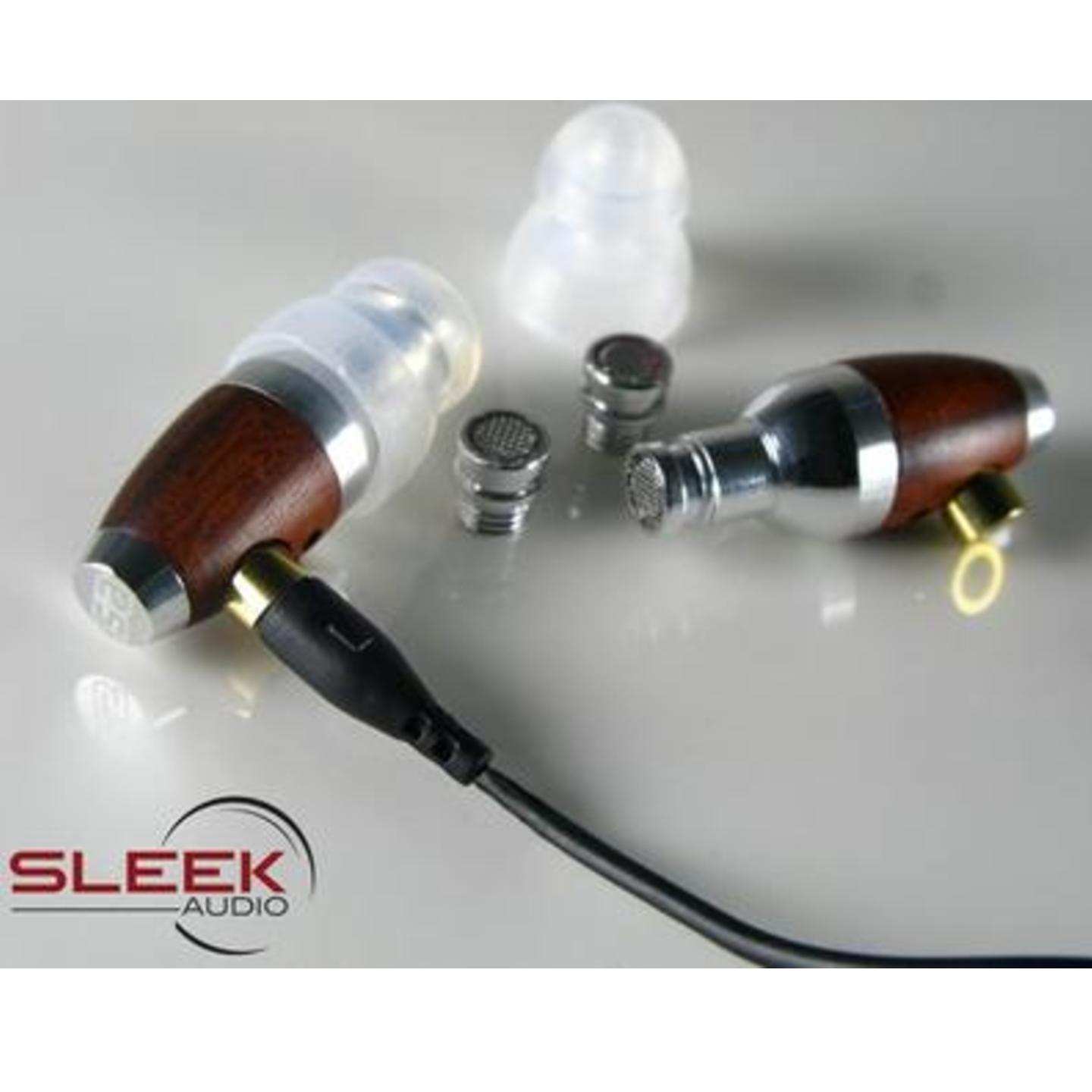 [USA] Sleek Audio SA1 Siam Rosewood Detachable Earphones