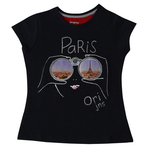 Girls T-shirt (Dark blue)
