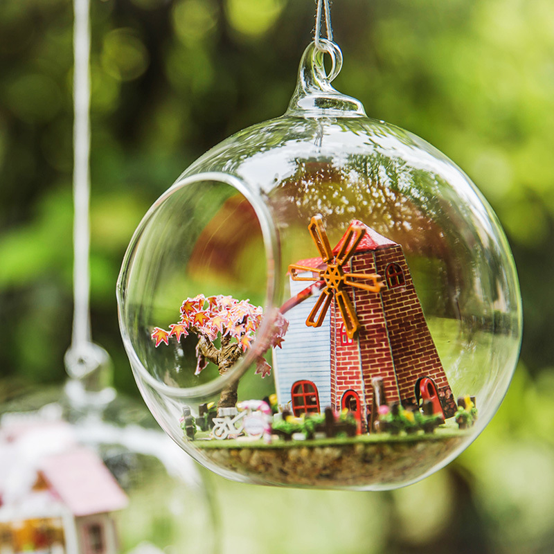 Tower Glass Ball Mini House