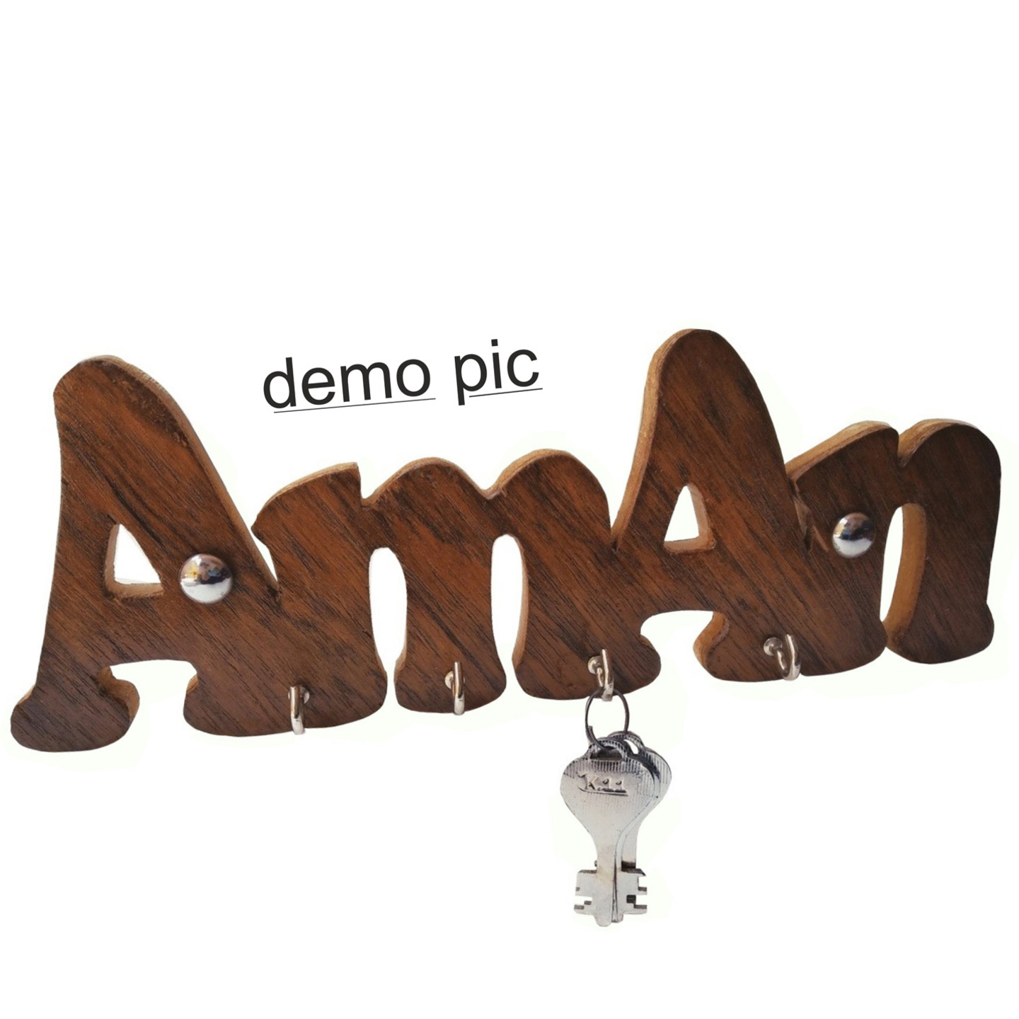 customize wooden key holder