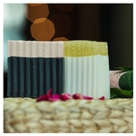 Bamboo wood charcoal & Honey Coconut soap combo ( set of 2 )