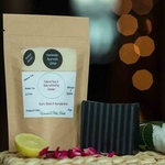 Ayurvedic Ubtan ( Bath Powder )and Hand made Charcoal soap (combo )