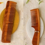 Neem Wood Combs ( set of 2) I Eco Friendly I Vegan