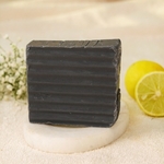 Real Charcoal Lemon Hand Crafted soap ( set of 3 )