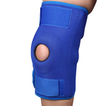 Vkare Open Patella Knee Brace - Neoprene - Blue