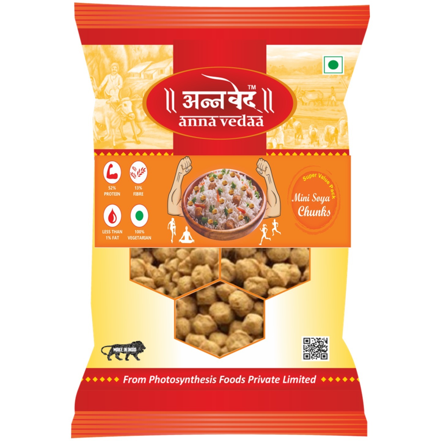 Soya Mini Chunks 200 g
