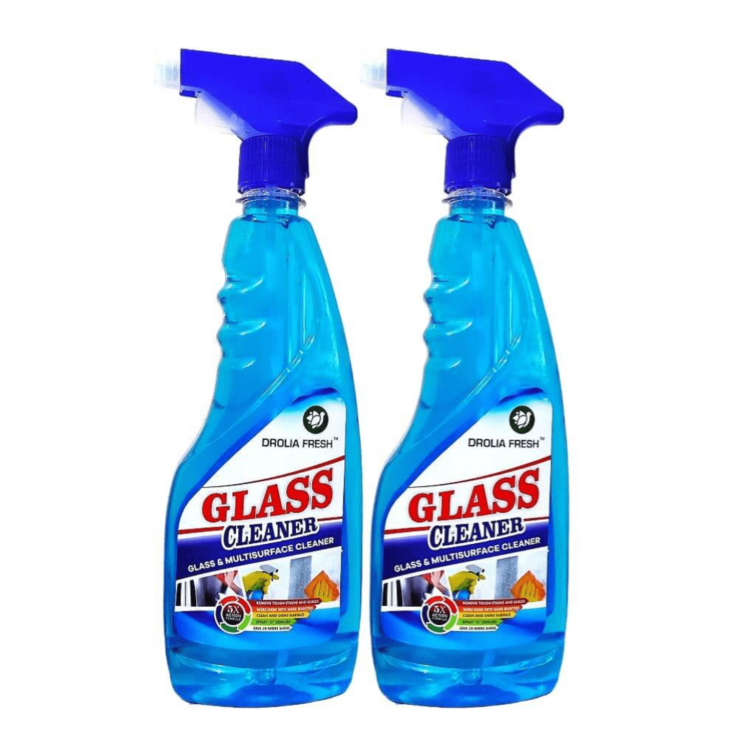 DroliaFresh Glass Cleaner 500Ml x 2