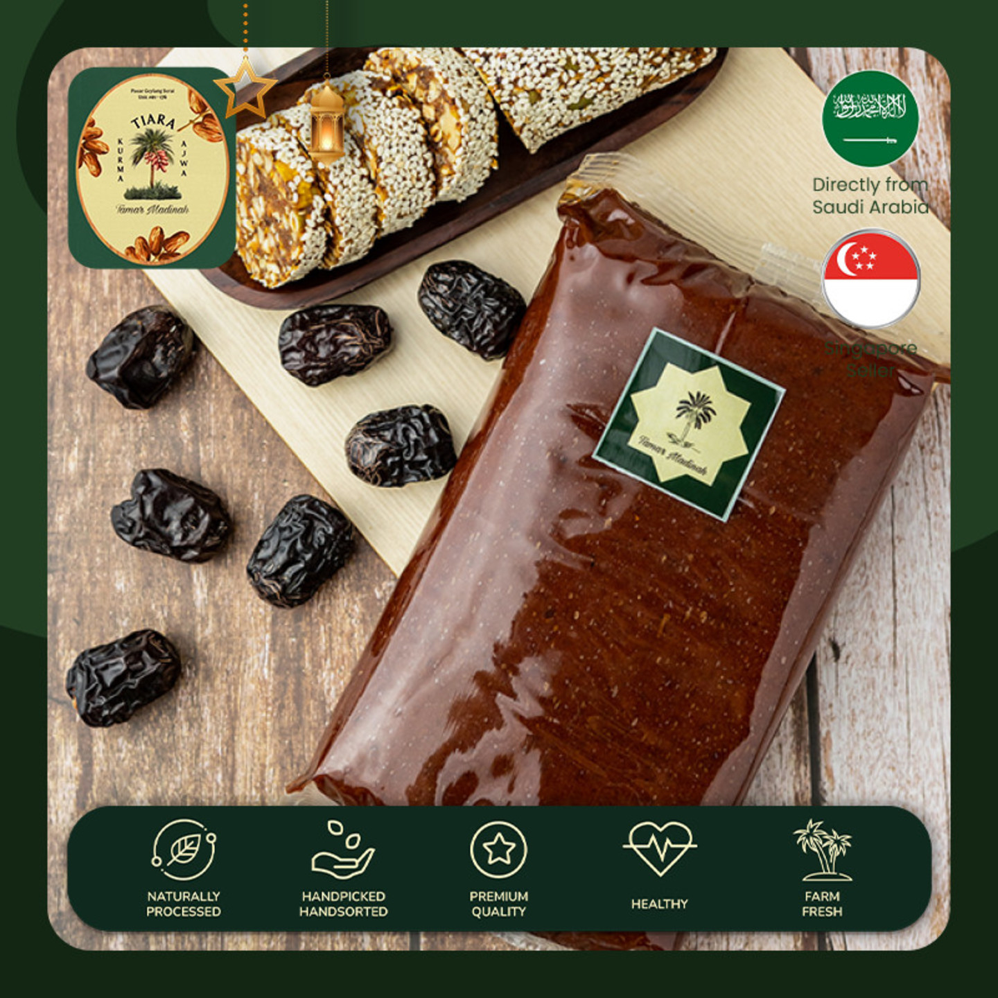 Mixed Dates Paste (5kg Packs)