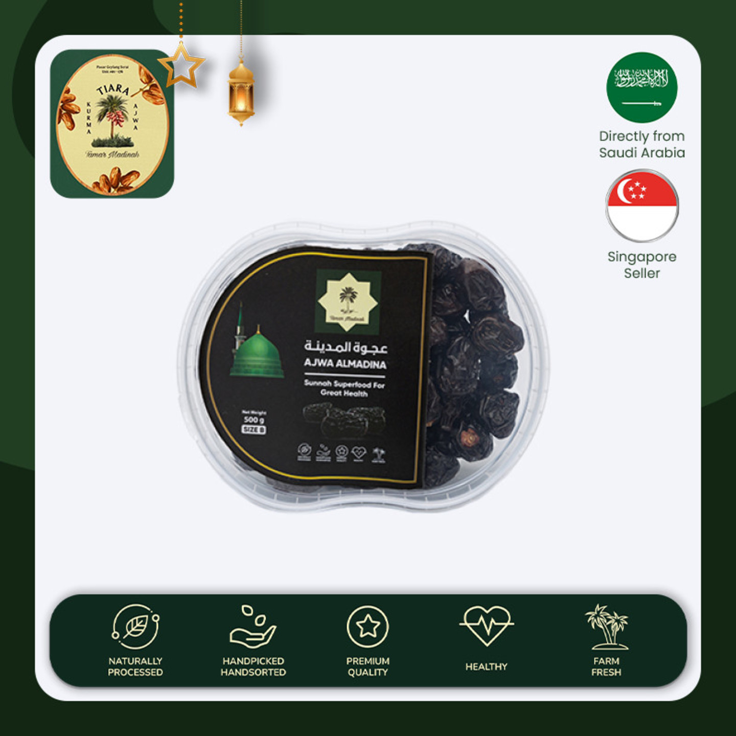 AJWA SIZE-B (500G)