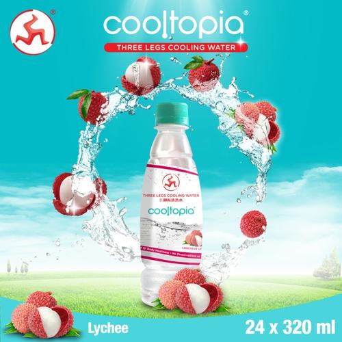 Cooltopia Luscious Lychee 320ml 24pcs