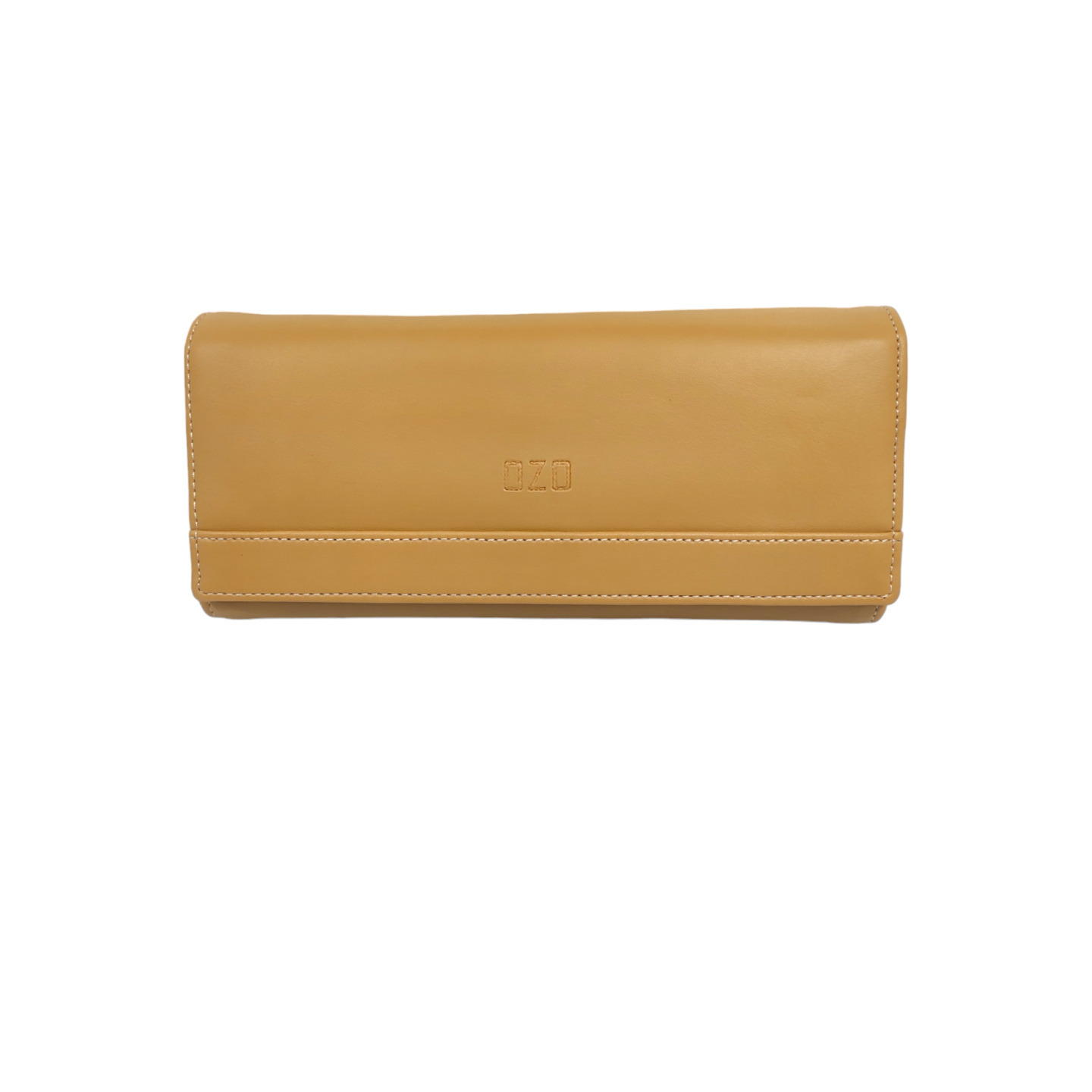 OZO solid womens tri-fold card holder wallets - N71