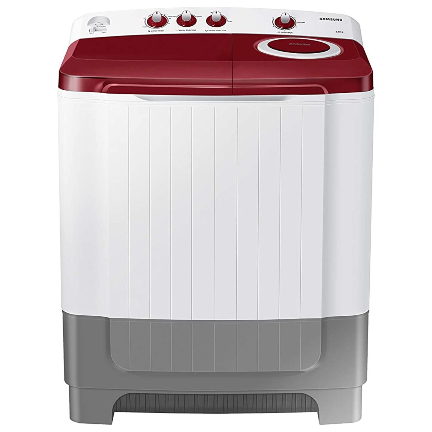 SAMSUNG SEMI-AUTOMATIC WASHING MACHINE WT80R4000RGTL