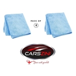 CARSZINI Microfiber Cloth (400 GSM 40cmx40cm) - Pack of 2