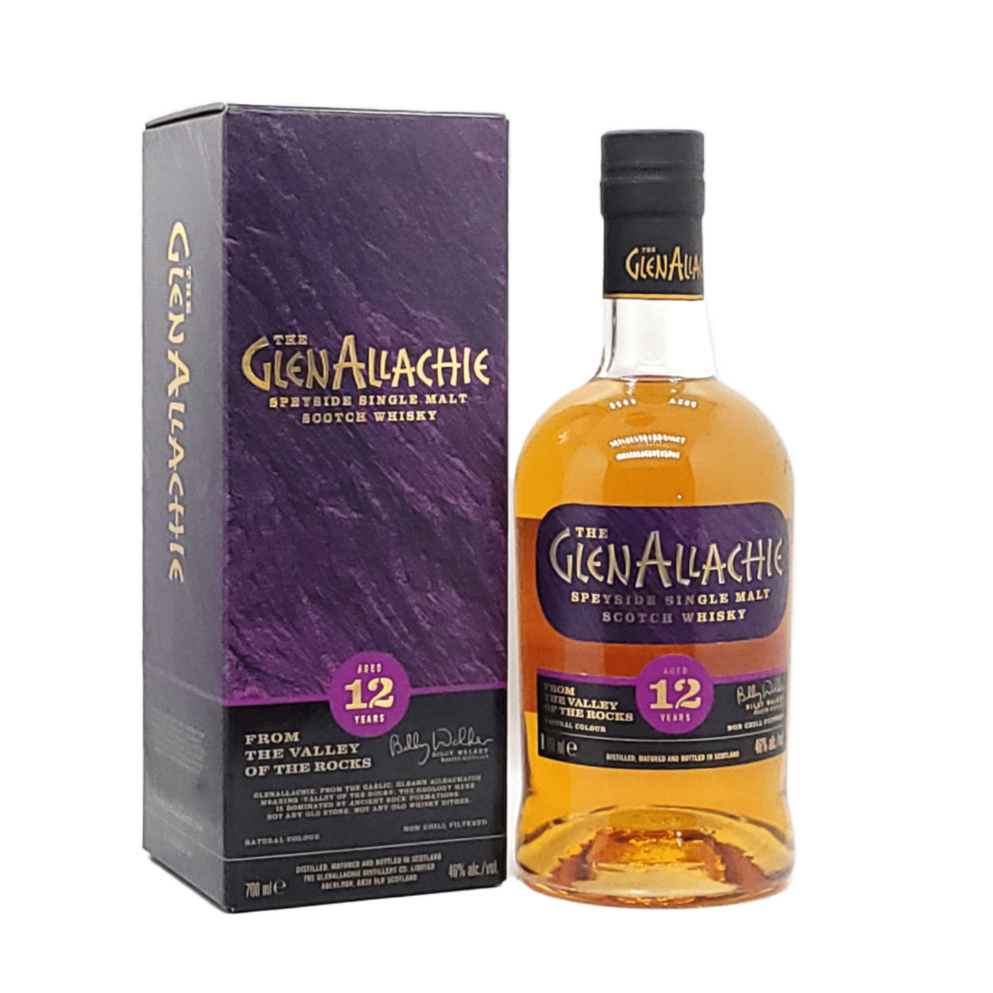 Glenallachie 12 Year Old Speyside Single Malt Whisky 700ml 46