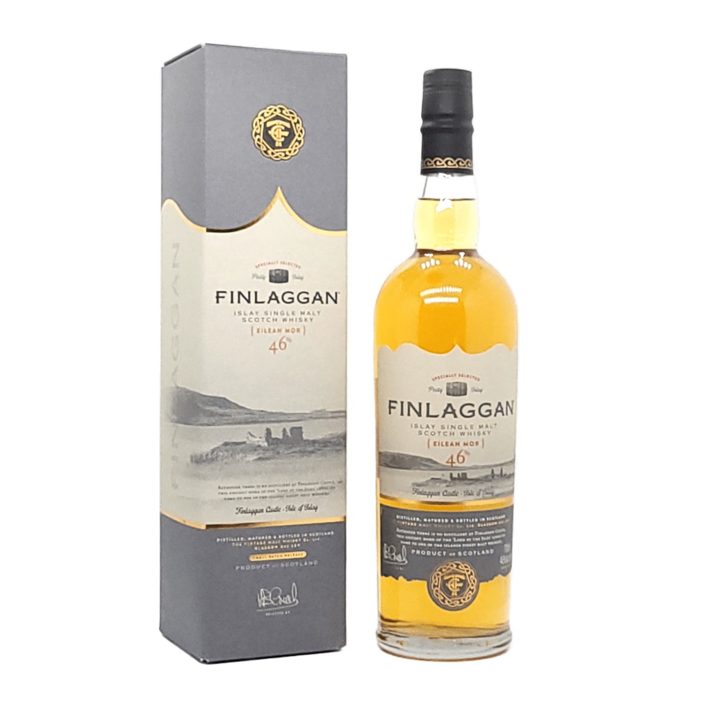 Finlaggan Eilean Mor Islay Single Malt Whisky 700ml 46 GB