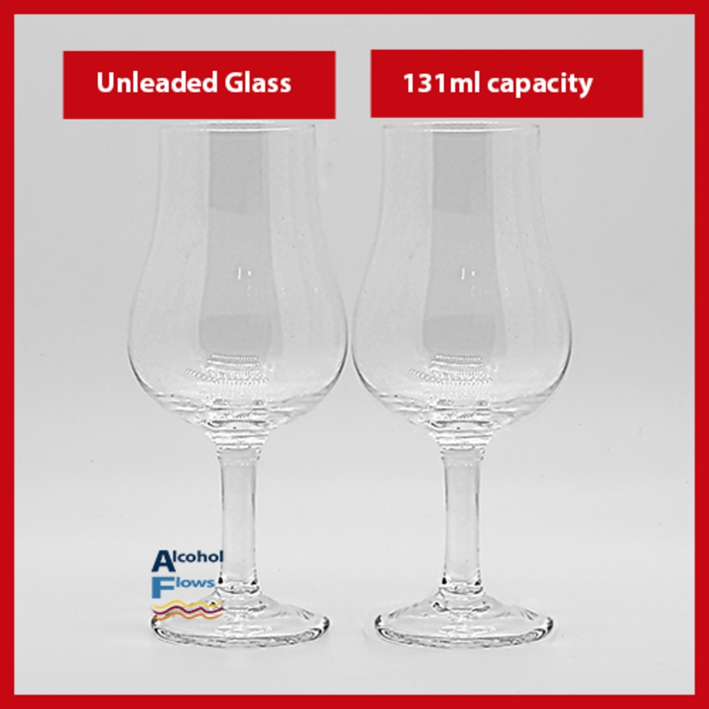 Unleaded Whisky Nosing Glass with stem - Hand Blown