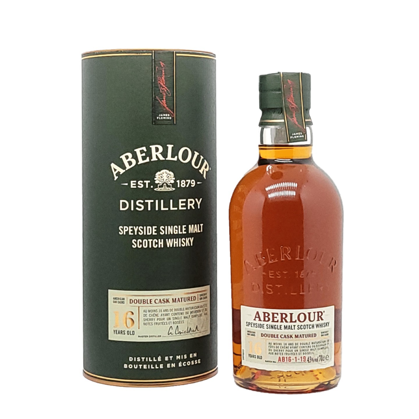 Aberlour 16 Year Old Speyside Single Malt Whisky 700ml 43 GB