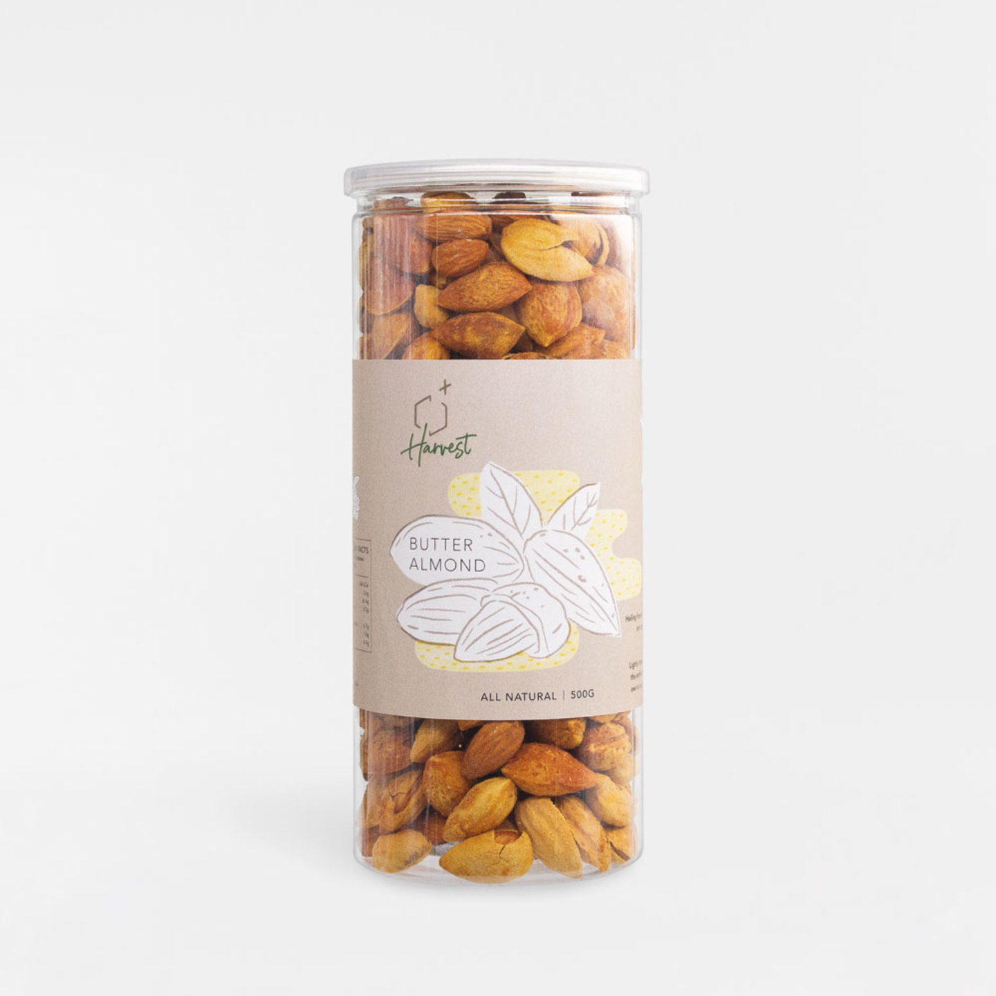 r+ Harvest -  Butter Almonds 500g