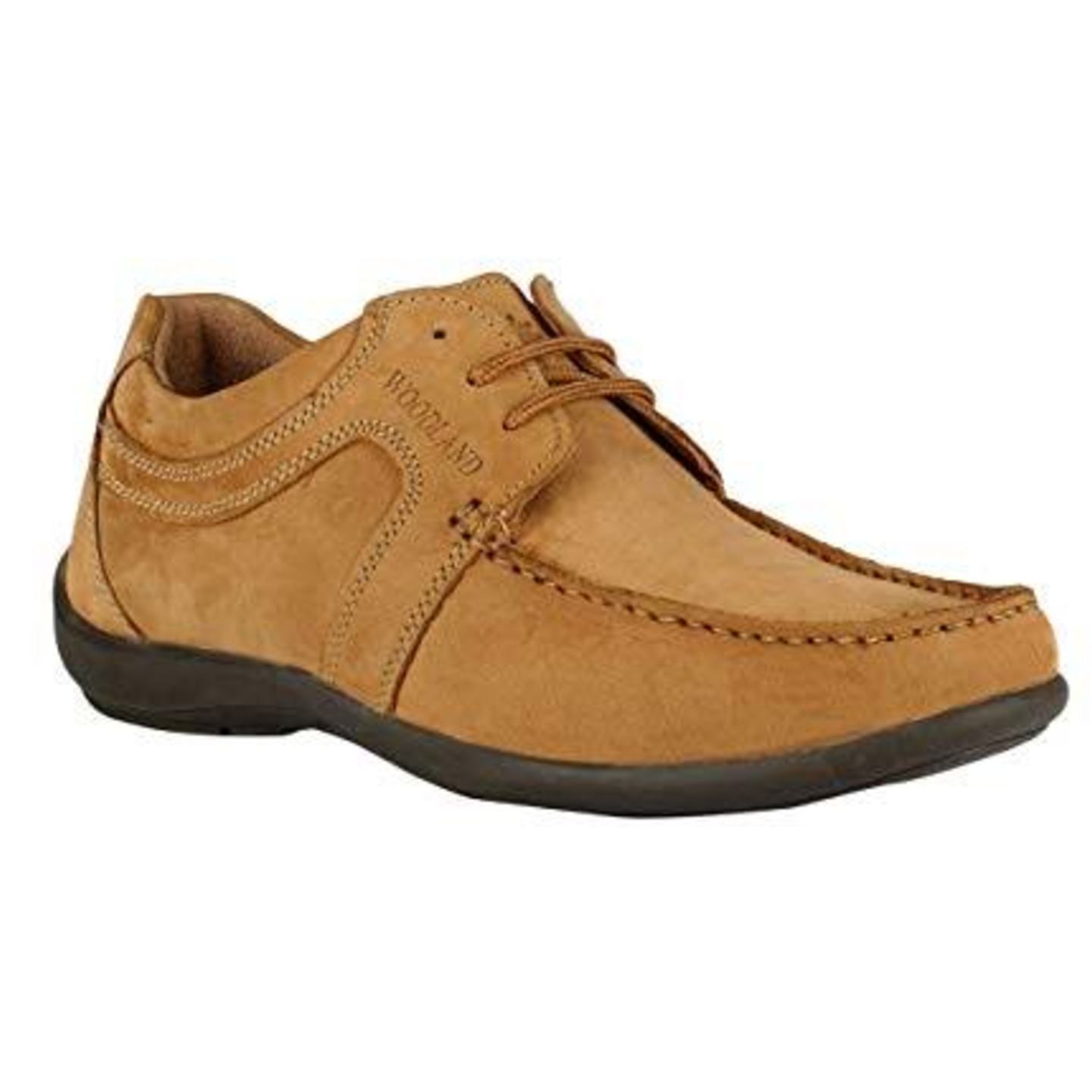 Woodland Casual Shoes-592108-Camel