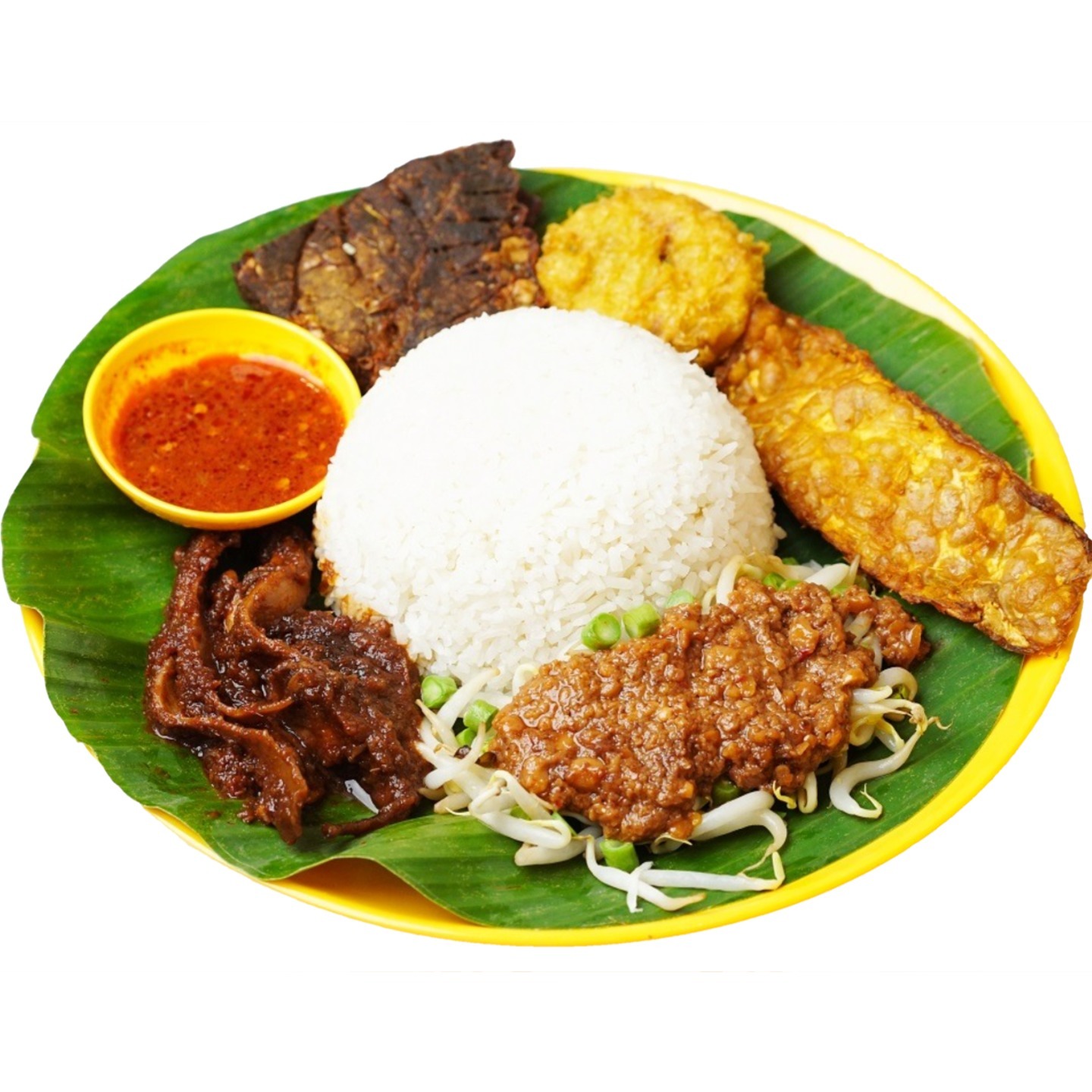  Nasi  Pecel Jenganan 