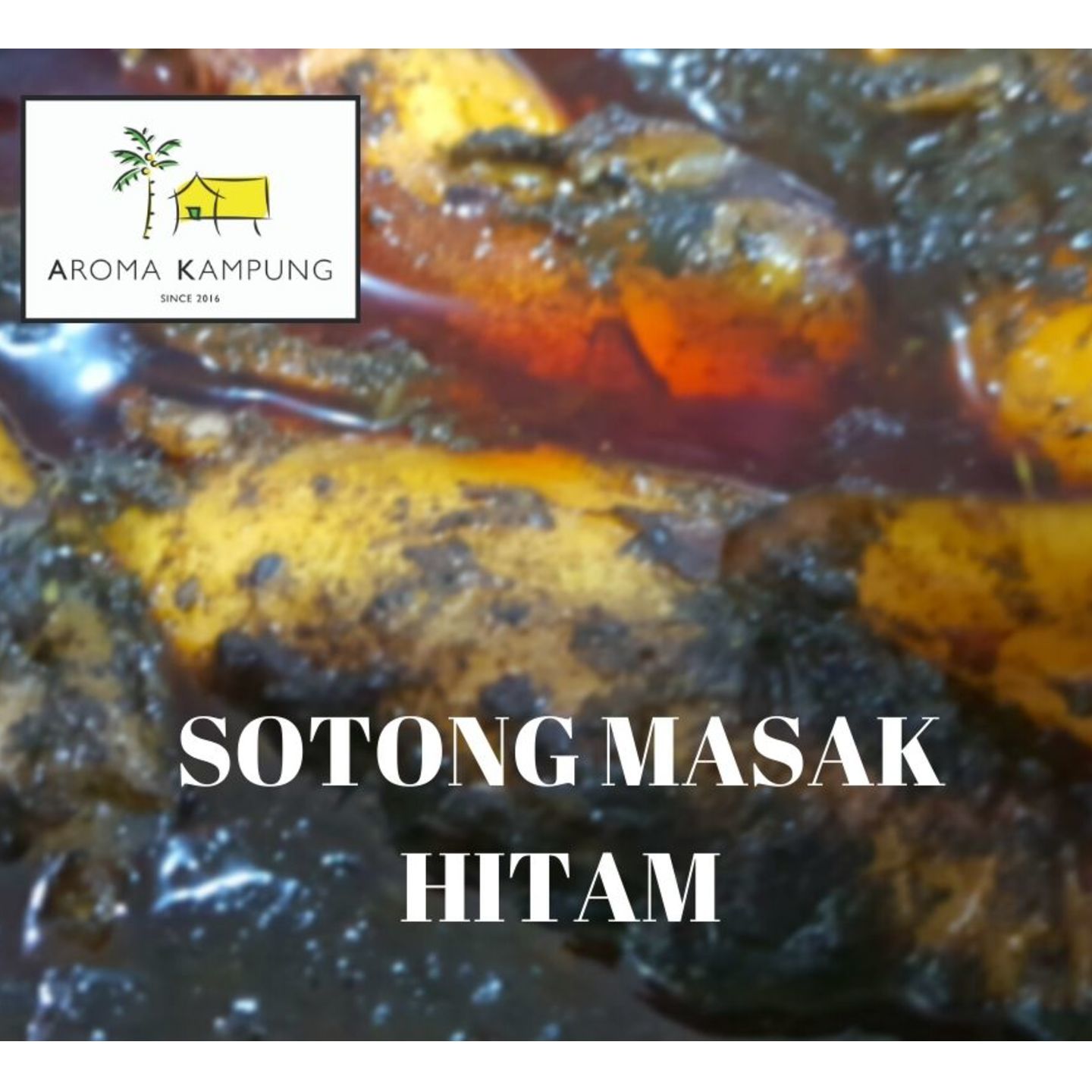 Nasi Sotong Masak Hitam