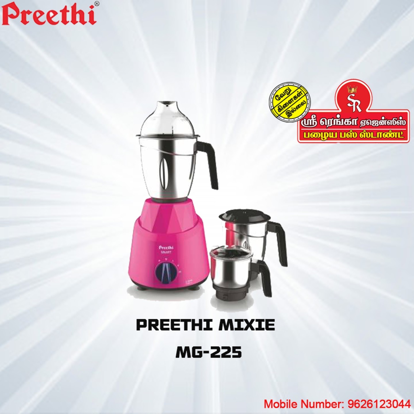 PREETHI MIXIE MG 225 GALAXY 750W
