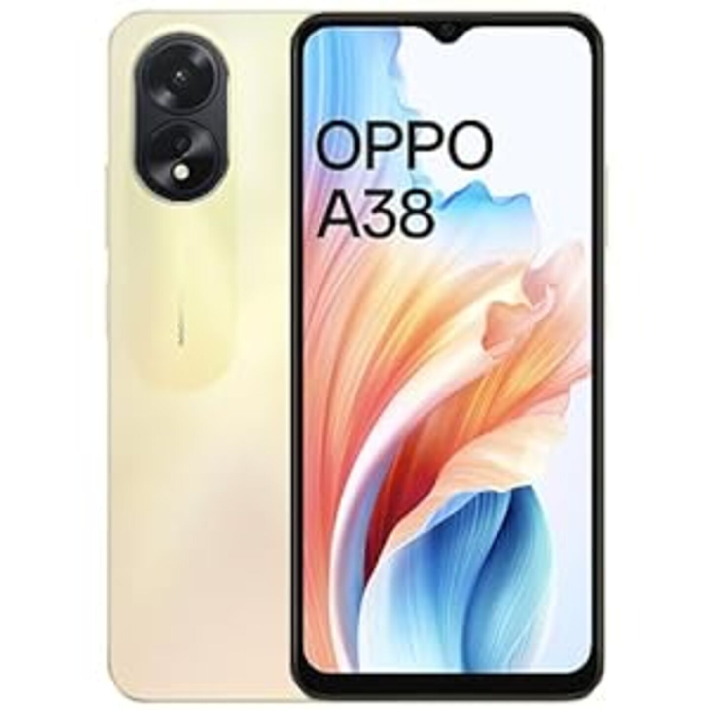 OPPO A18 (Glowing Black, 4GB RAM, 64GB Storage) | 6.56" HD 90Hz Waterdrop Display | 5000 mAh Battery with No Cost EMI/Additional Exchange Offers