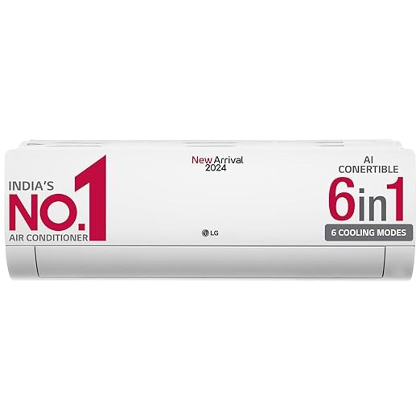 LG 1 Ton 5 Star AI Dual Inverter Split Ac (Copper, Super Convertible 6-In-1 Cooling, 4 Way Swing, HD Filter with Anti-Virus Protection, 2024 Model, TS-Q14YNZE, White