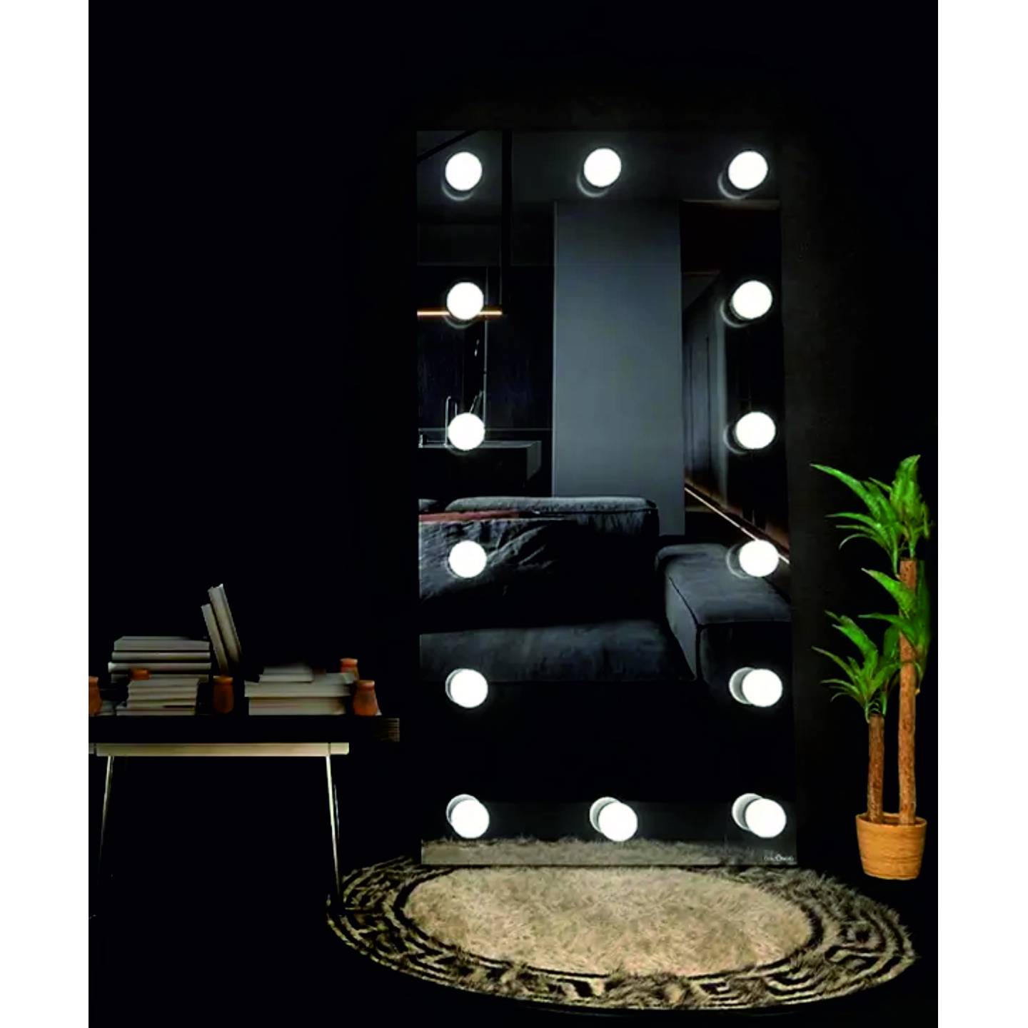 Dressing4 - Vanity  Hollywood Mirror