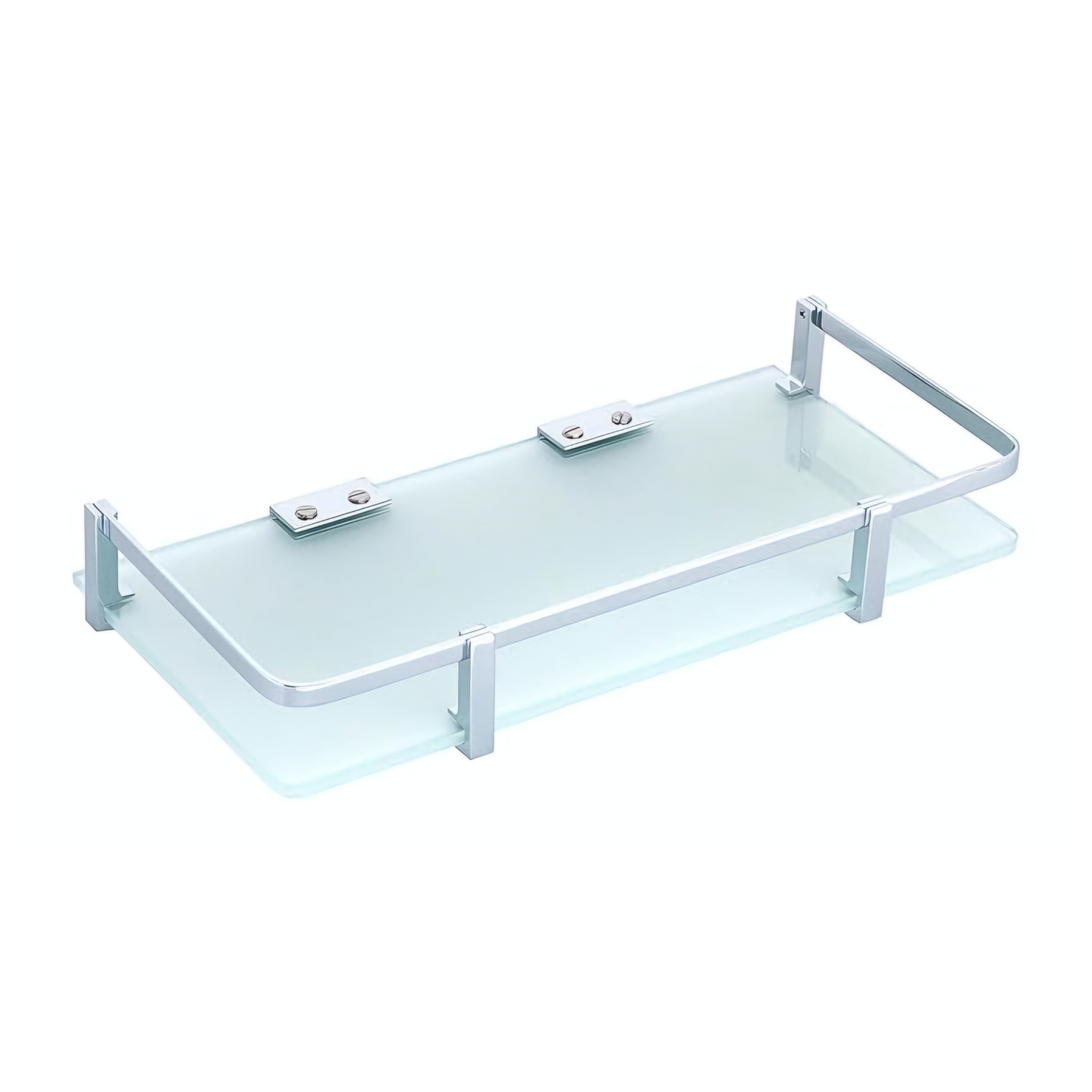 Frosted Glass Straight Shelf