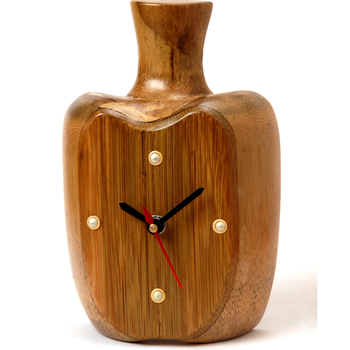 Bottle-shaped Wall clock,bamboo clock, eco friendly clock, home decor, gift products for home