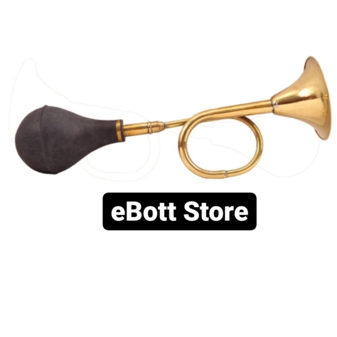 eBotts Brass Car horn with rubber