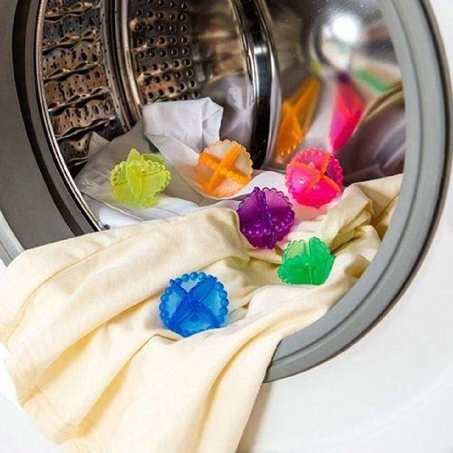 eBott 4 pcs Reusable Laundry Dryer Ball Washing Ball