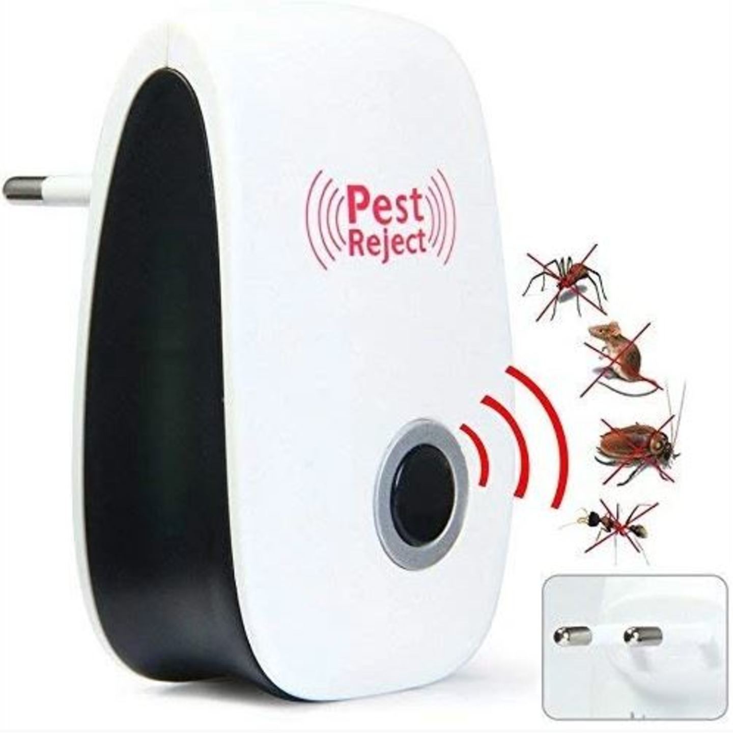Ebott Ultrasonic Pest Repeller to Repel Rats, Cockroach, Mosquito, Home Pest & Rodent