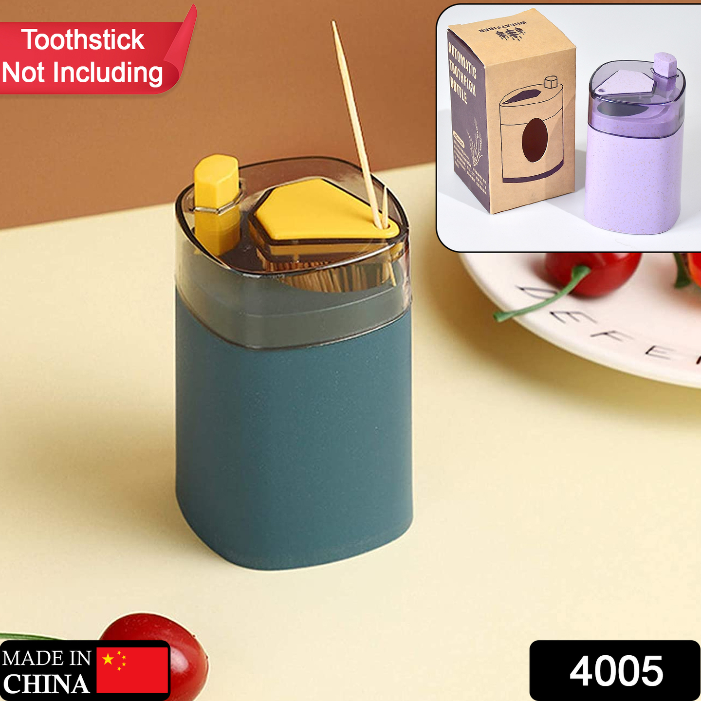 Toothpick Holder Dispenser
