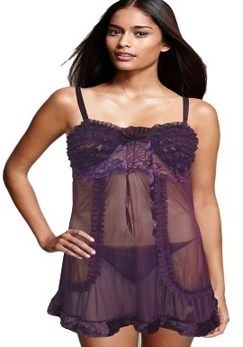 Snazzyway Soft Purple Attractive Baby Doll