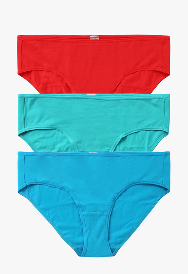 Westren Beauty 3-Pack Plus Size Cotton Panties