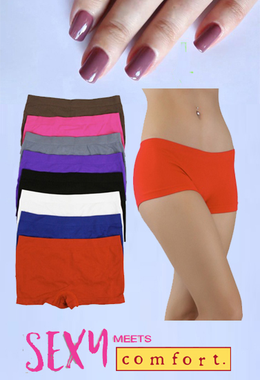 Modern Seamless Sassy Boyshorts (Pk Of 8)