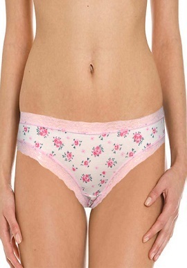 No Secret Floral Print Brief