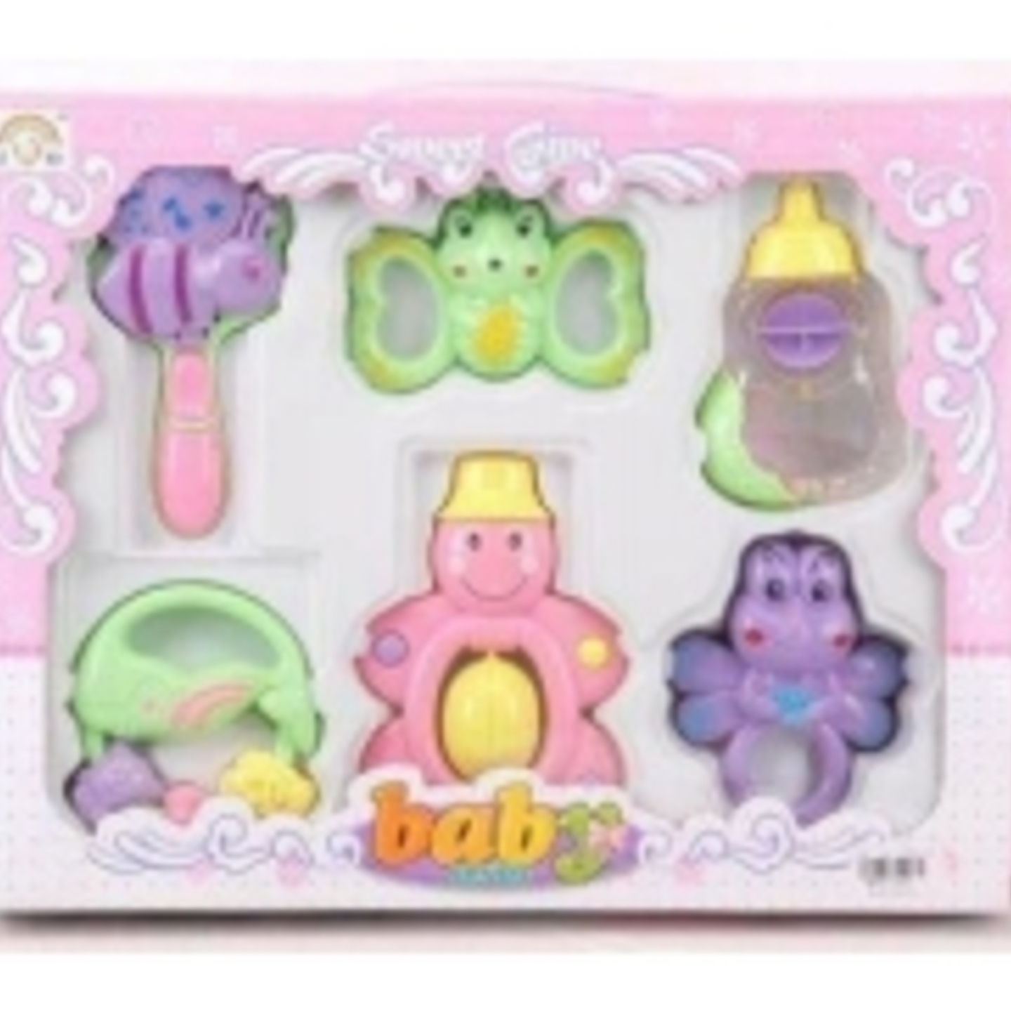 Rattle 6pcs. Box