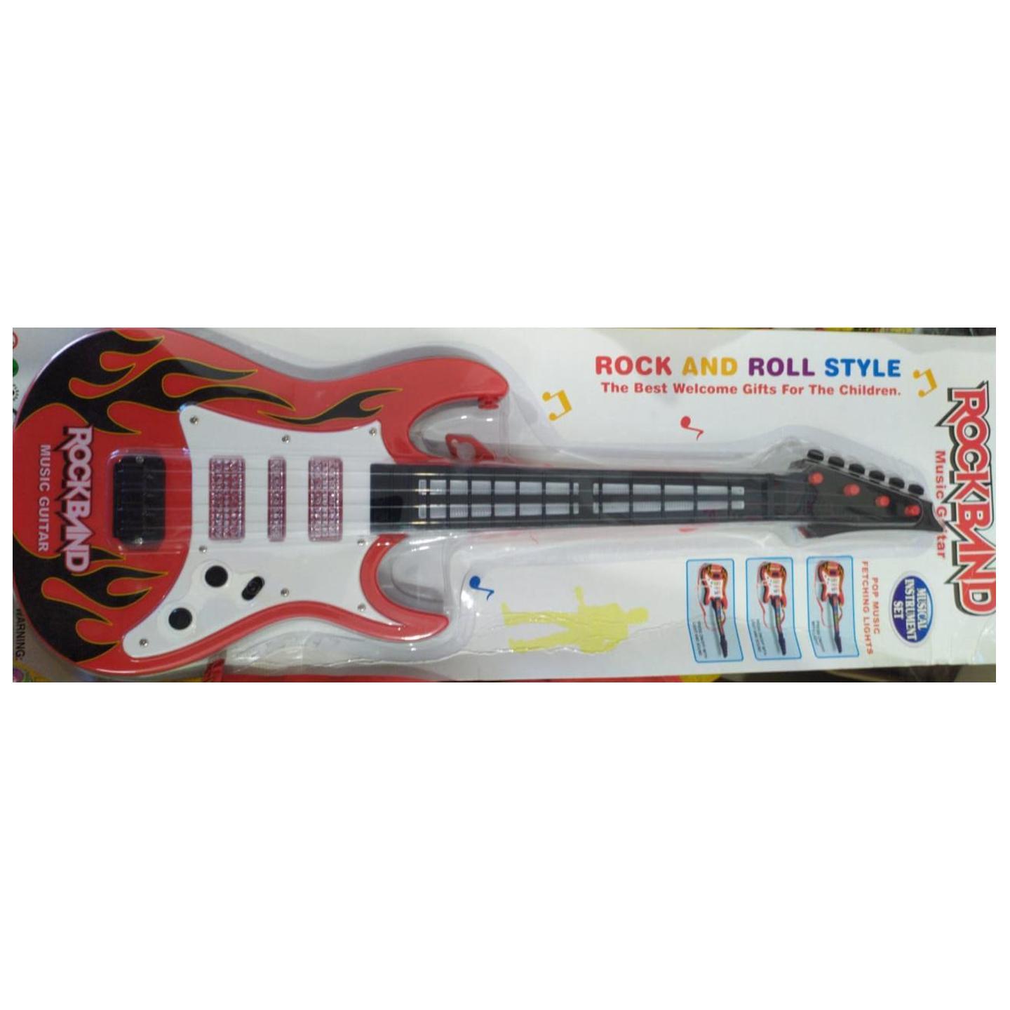 Rock Band  Guitar Battery Operated and Manual