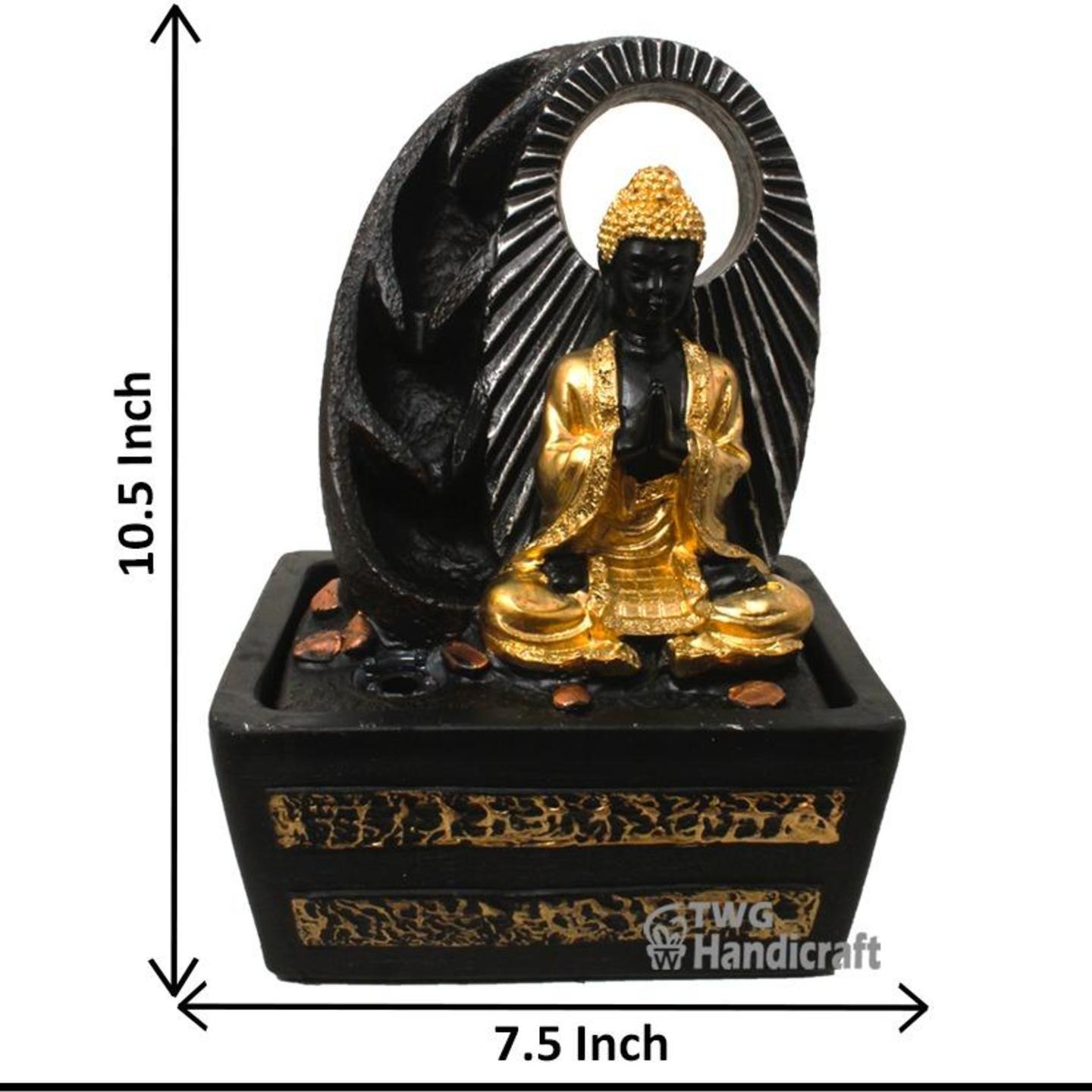 Golden Handicraft Sitting Budhha Statue