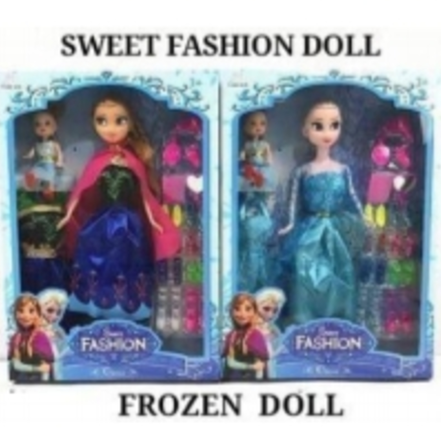 Sweet Fashion Frozen Doll