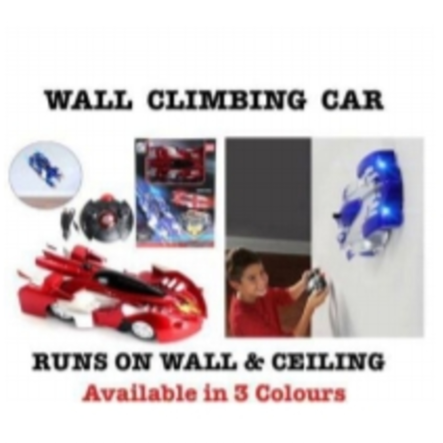 Wall Climbing Remote Control Car 